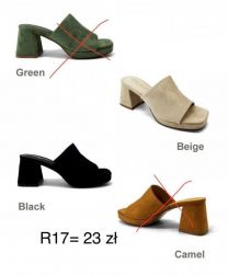 Klapki na obcasie (36-41/12P)