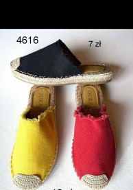 Klapki zakryte palce damskie (36-41/12P)