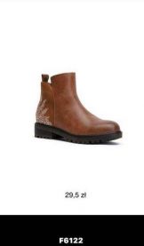 Botki na płaskim  (36-41/12P)