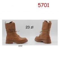 Botki na płaskim  (36-41/12P)