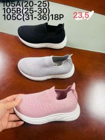 Buty sportowe wsuwane chłopięce i dziewczynka (31-36/18P)