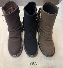 Botki na płaskim  (36-41/12P)