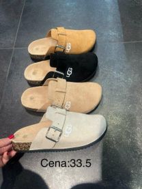 Klapki zakryte palce damskie (36-41/12P)