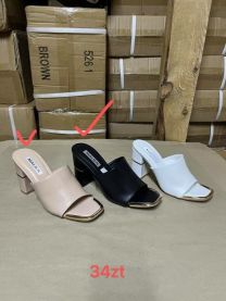 Klapki na obcasie (36-41/12P)