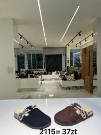 Klapki zakryte palce damskie (36-41/12P)