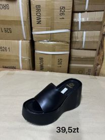 Klapki na koturnie (36-41/12P)