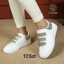 Buty sportowe na rzepy damskie (36-41/12P)