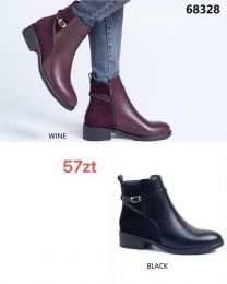 Botki na płaskim  (36-41/12P)