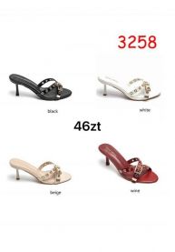 Klapki na obcasie (36-41/12P)