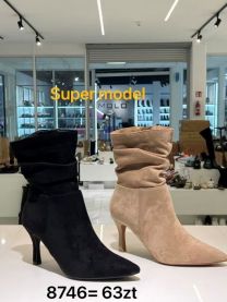 Botki na szpilce  (36-41/12P)