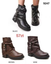 Botki na płaskim  (36-41/12P)