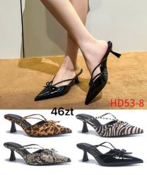 Klapki na obcasie (36-41/12P)