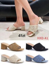 Klapki na obcasie (36-41/12P)