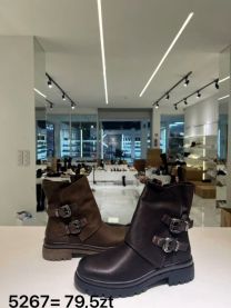 Botki na płaskim  (36-41/12P)