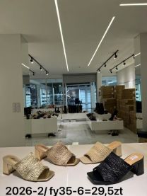 Klapki na obcasie (36-41/12P)