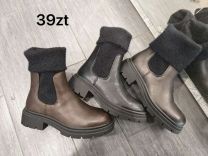 Botki na płaskim  (36-41/12P)