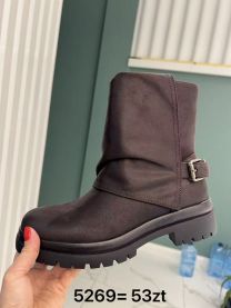 Botki na płaskim  (36-41/12P)