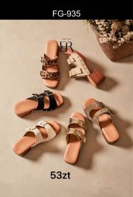 Klapki na obcasie (36-41/12P)