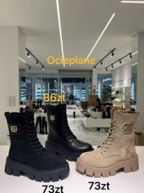 Botki na płaskim  (36-41/12P)