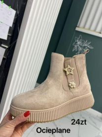 Botki na płaskim  (36-41/12P)