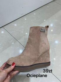 Botki na koturnie  (36-41/12P)