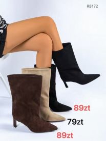 Botki na szpilce  (36-41/12P)