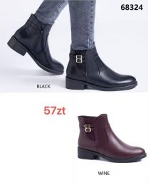 Botki na płaskim  (36-41/12P)