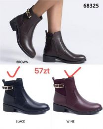 Botki na płaskim  (36-41/12P)