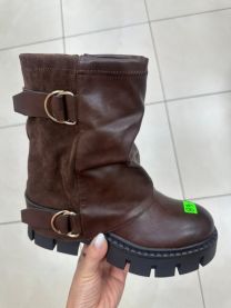 Botki na płaskim  (36-41/12P)