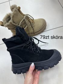 Botki na płaskim  (36-41/12P)