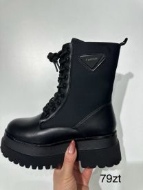 Botki na płaskim  (36-41/12P)