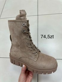 Botki na płaskim  (36-41/12P)