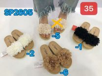 Klapki na koturnie  (36-41/12P)