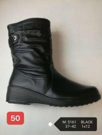 (37-42/12P)Botki na koturnie  