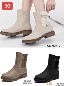 Botki na płaskim  (36-41/12P)