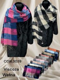 Szaliki damskie (uniwersalny/12szt)