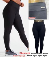 Spodnie Legginsy damskie (XL-6XL/12szt)