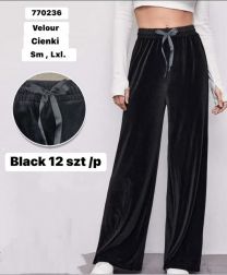 Spodnie welurowy (S-XL/12szt)