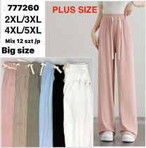 PLUS_Spodnie damskie (2-5XL/12szt)