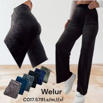 Spodnie welurowy (S-XL/12szt)