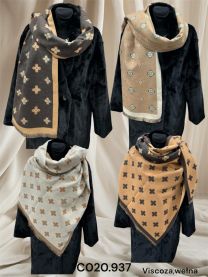 Szaliki damskie (uniwersalny/12szt)