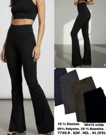 Spodnie elastyczny (S-2XL/12szt)