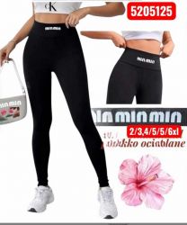 PLUS_Spodnie legginsy damskie (2-6XL /12szt)