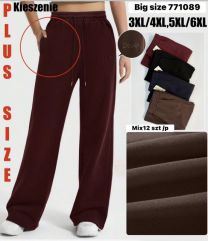 PLUS_Spodnie damskie (3-6XL /12szt)