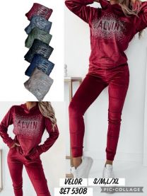 Komplety welurowe (S-XL/12kpt)