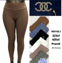 Spodnie legginsy damskie (2--5XL/12szt)