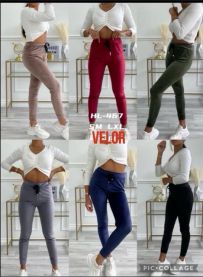 Spodnie welurowy (S-XL/12szt)