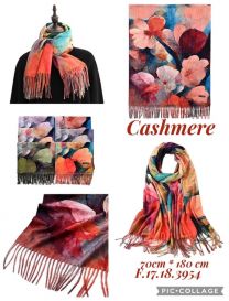 Szaliki damskie (uniwersalny/12szt)