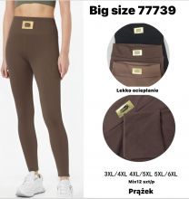 PLUS_Spodnie legginsy damskie (3-6XL/12szt)