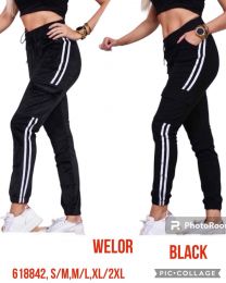 Spodnie welurowy (S-2XL/12szt)